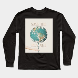 Save the planet Earth Long Sleeve T-Shirt